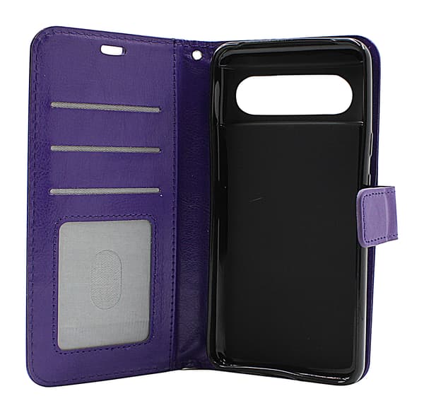 Crazy Horse Wallet Google Pixel 8 5G Turkos