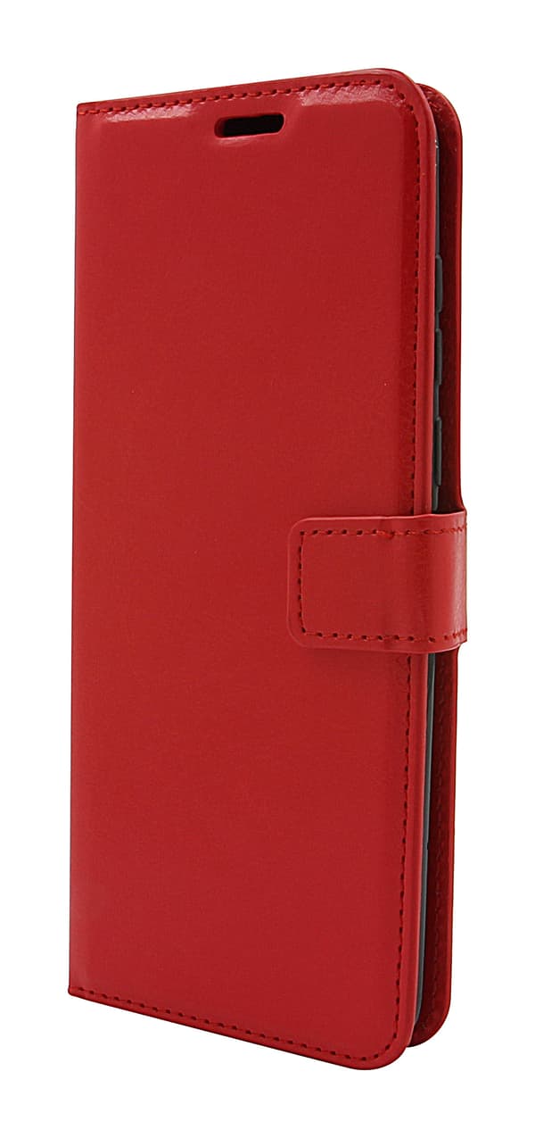 Crazy Horse Wallet Huawei Y6s Röd