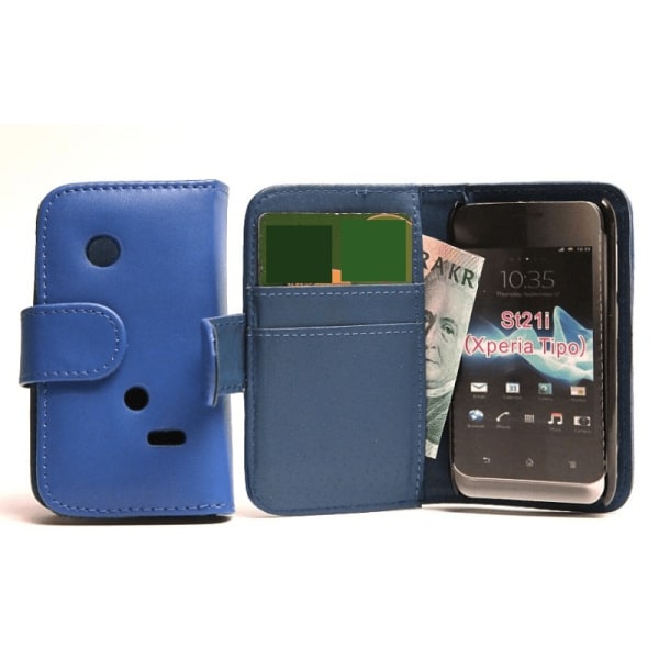 Plånboksfodral Sony Xperia Tipo (ST21i) Gul