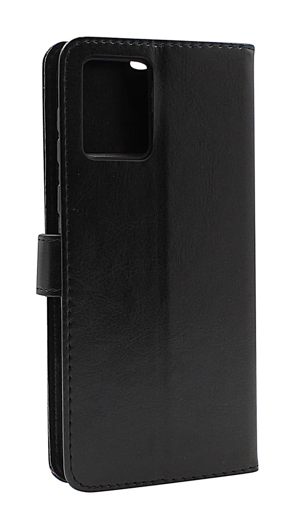 Crazy Horse Wallet Motorola Moto E13 Brun