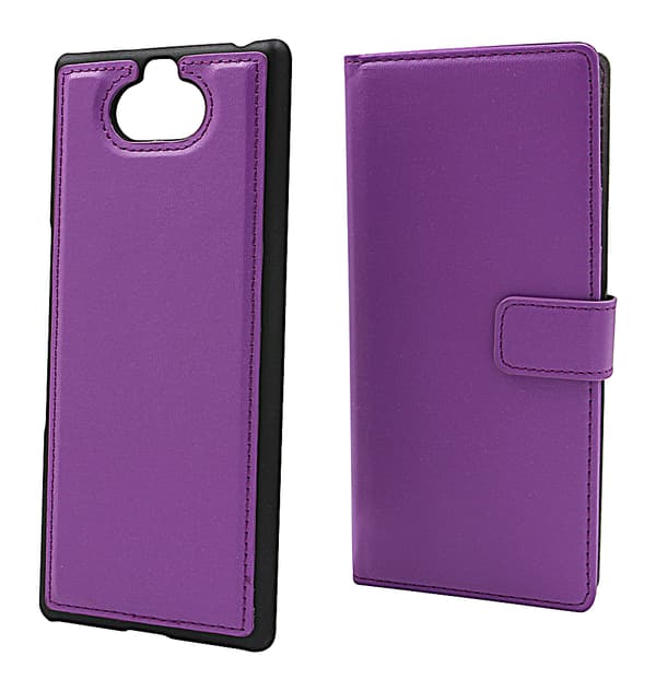 Skimblocker Magnet Wallet Sony Xperia 10 Plus Lila