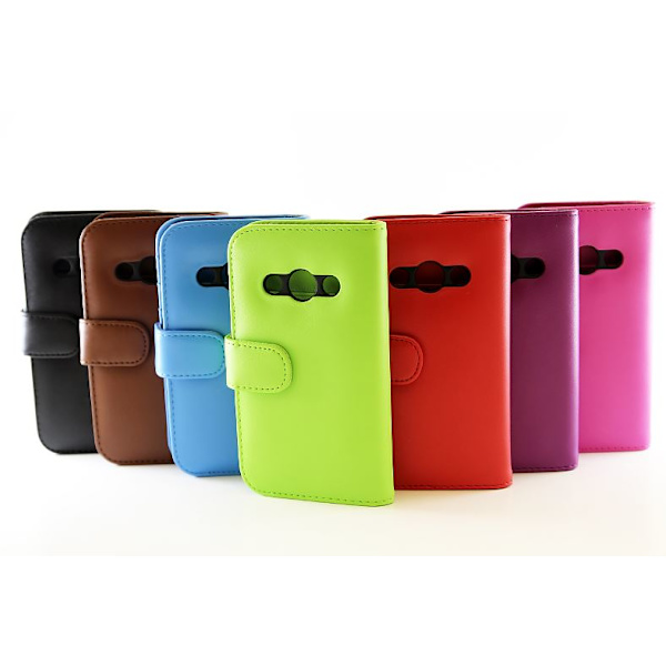 Skimblocker Plånboksfodral Samsung Galaxy Xcover 3 Röd