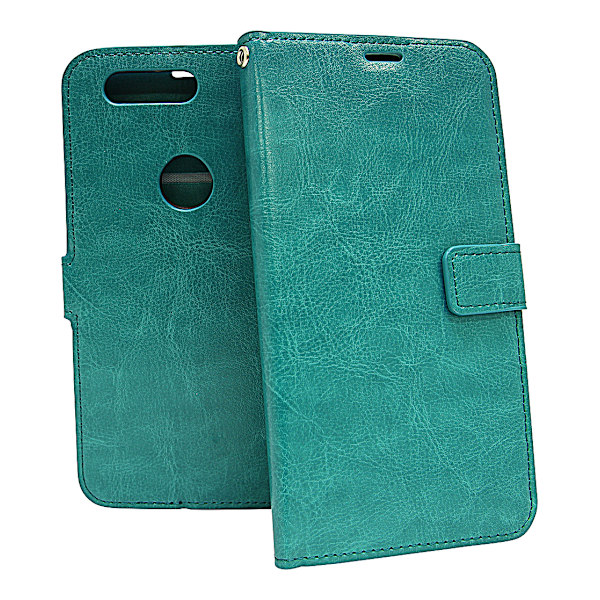 Crazy Horse Wallet OnePlus 5T Turkos