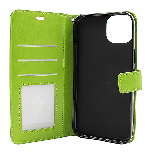 Crazy Horse Wallet iPhone 15 Plus Turkos