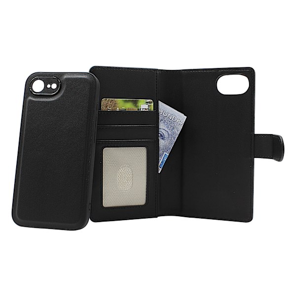 Skimblocker iPhone 16e Magnet Plånboksfodral Svart