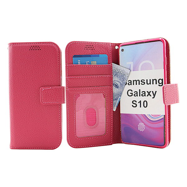 Standcase Wallet Samsung Galaxy S10 (G973F) Hotpink