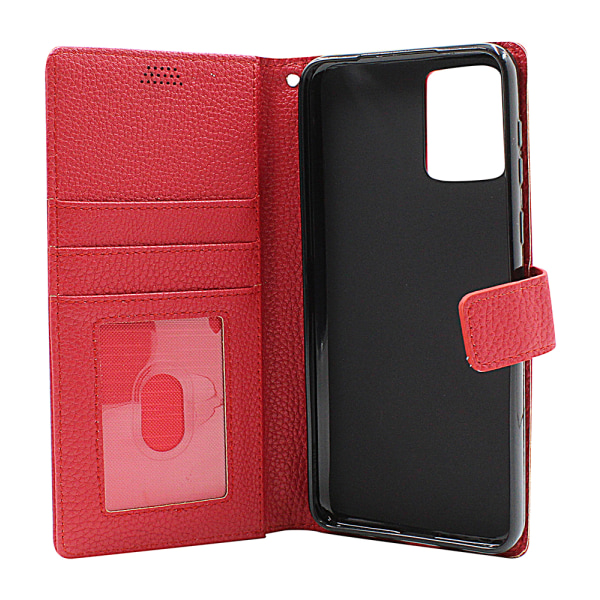 New Standcase Wallet Motorola Moto E13 Röd