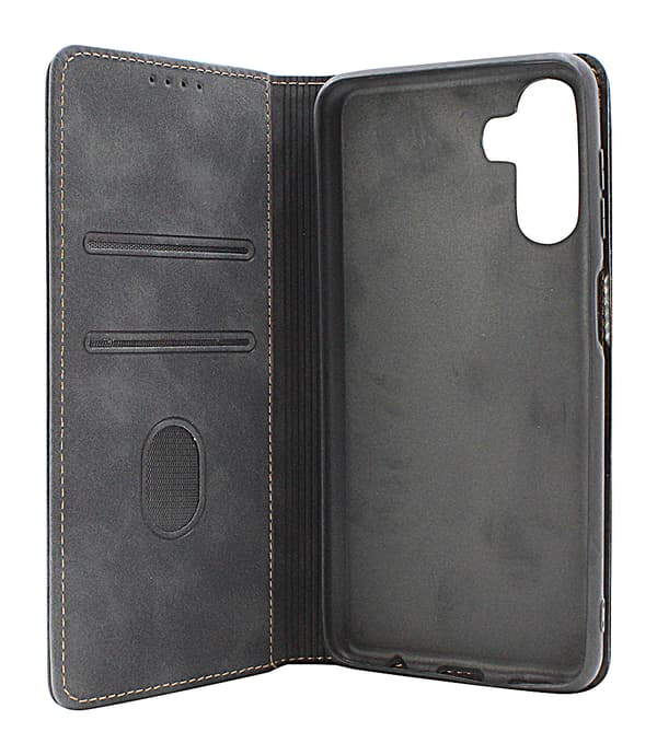 Fancy Standcase Wallet Samsung Galaxy A04s (A047F/DS) Svart