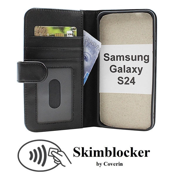 Skimblocker Plånboksfodral Samsung Galaxy S24 5G