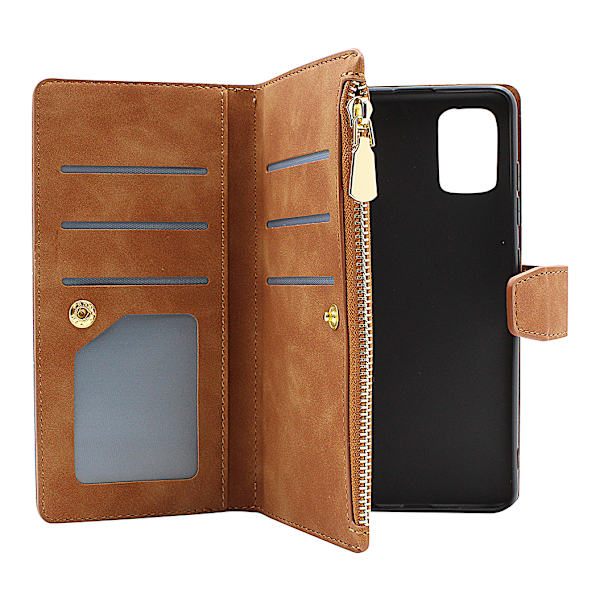 XL Standcase Lyxfodral Samsung Galaxy A51 (A515F/DS) Vinröd