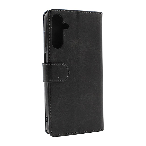 Zipper Standcase Wallet Samsung Galaxy A15 5G Svart