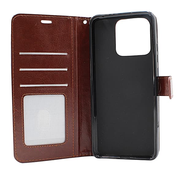Crazy Horse Wallet Xiaomi Redmi 10C Grön