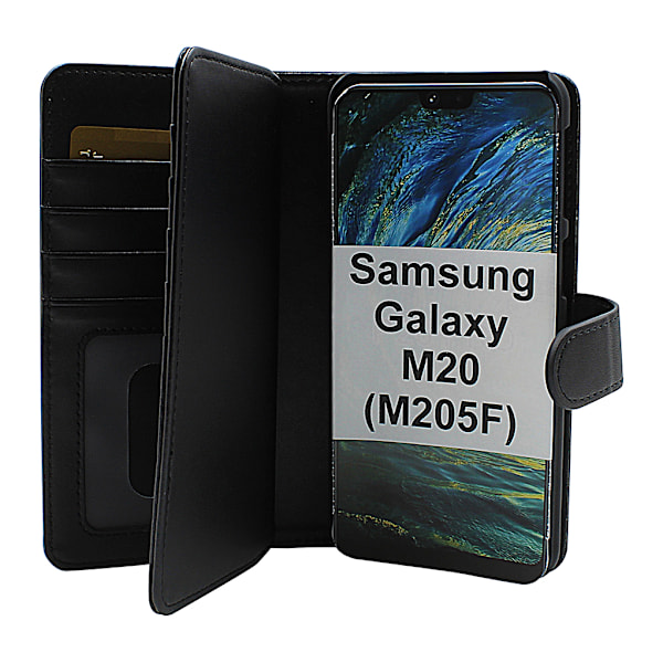 Skimblocker XL Magnet Wallet Samsung Galaxy M20 (M205F)