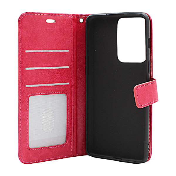 Crazy Horse Wallet OnePlus Nord 2T 5G Hotpink