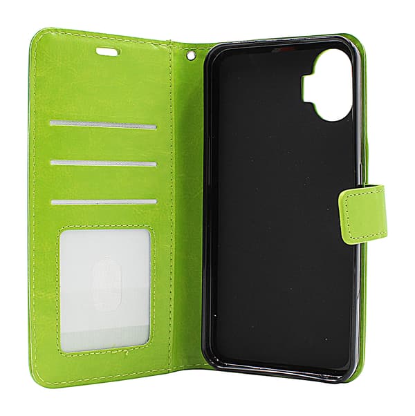 Crazy Horse Wallet Nothing Phone (1) Grön