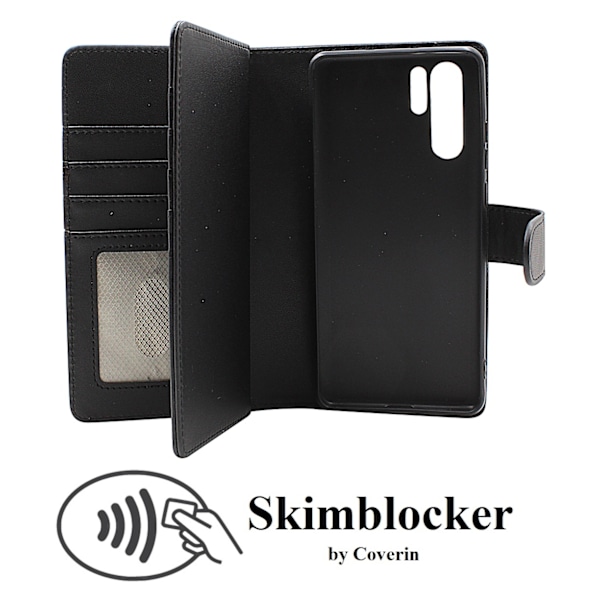 Skimblocker XL Wallet Huawei P30 Pro XL Plånboksfodral