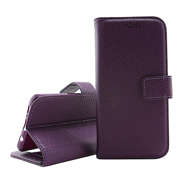 New Standcase Wallet Huawei P8 Lila
