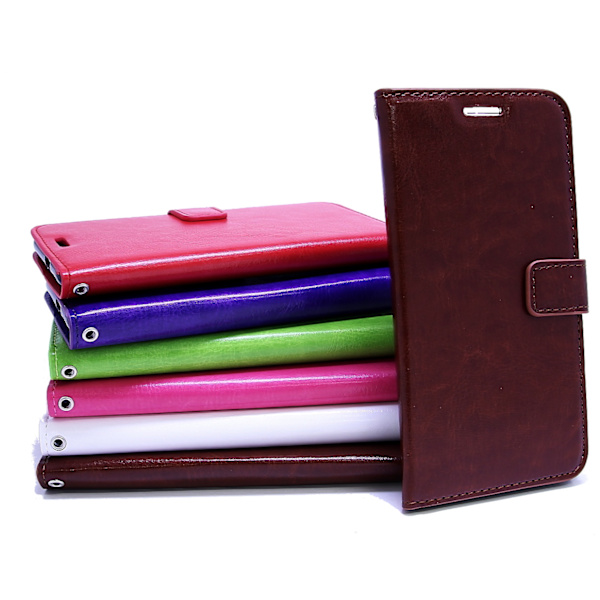 Crazy Horse Wallet Huawei Honor 9 (STF-L09) Lila