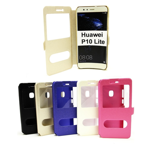 Flipcase Huawei P10 Lite Svart