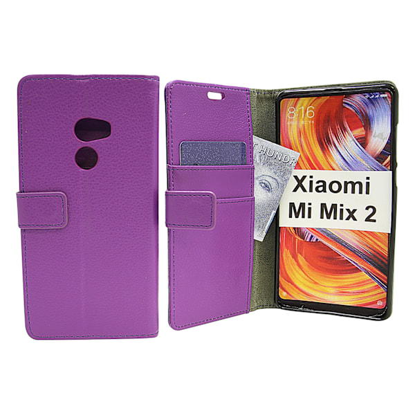 Standcase Wallet Xiaomi Mi Mix 2 Lila