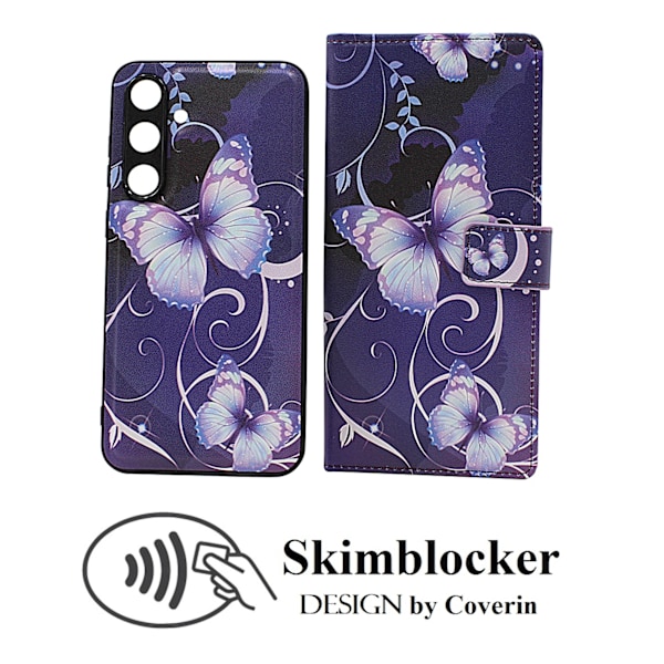 Skimblocker Samsung Galaxy S24 FE Magnetfodral Design