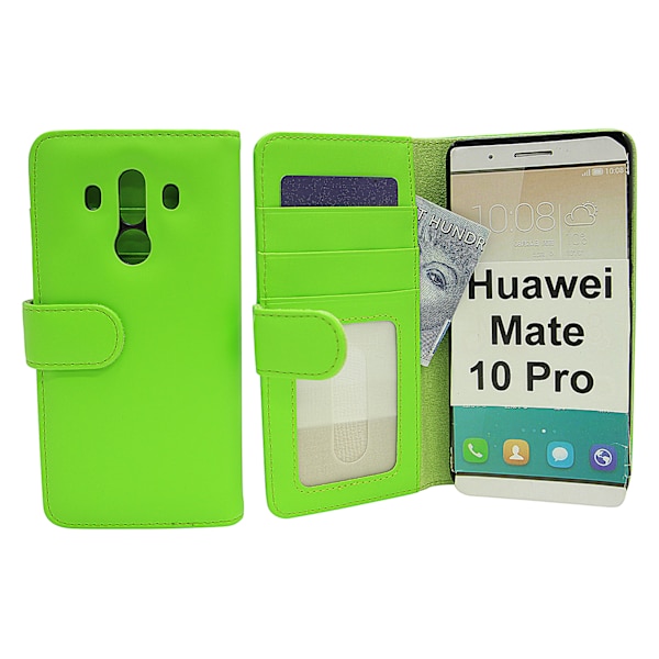 Plånboksfodral Huawei Mate 10 Pro Grön