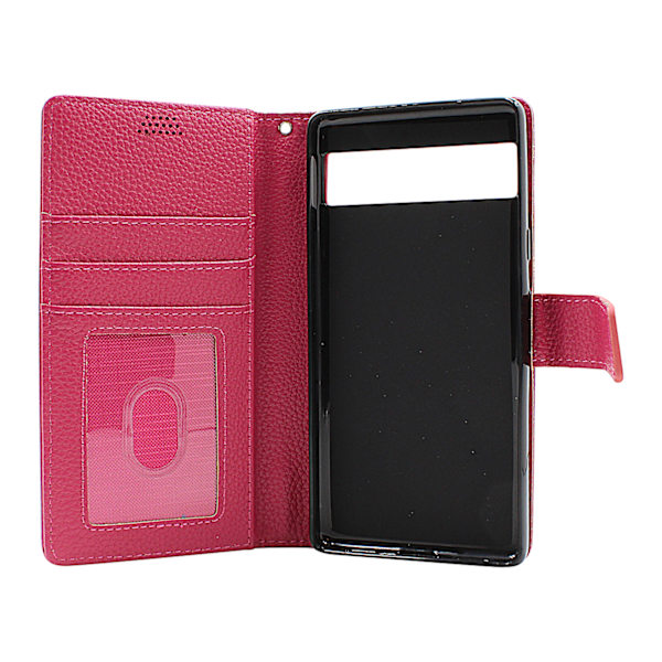 New Standcase Wallet Google Pixel 7a 5G Hotpink