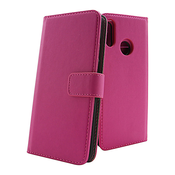 Skimblocker Magnet Wallet Huawei P Smart 2019 Hotpink