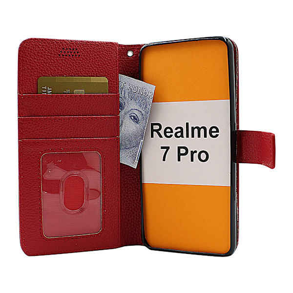 New Standcase Wallet Realme 7 Pro Lila