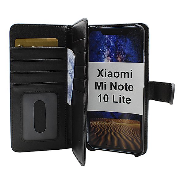 Skimblocker XL Magnet Wallet Xiaomi Mi Note 10 Lite (Svart)