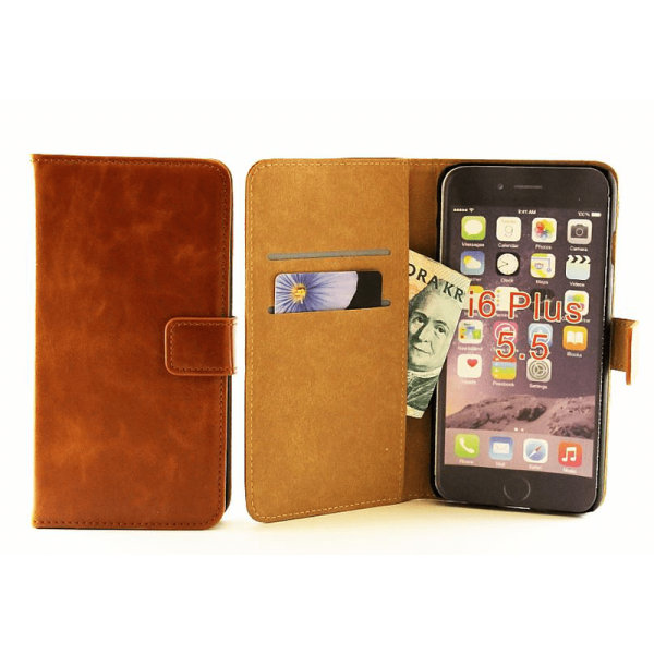 Crazy Horse Standcase Wallet iPhone 6 Plus / 6s Plus