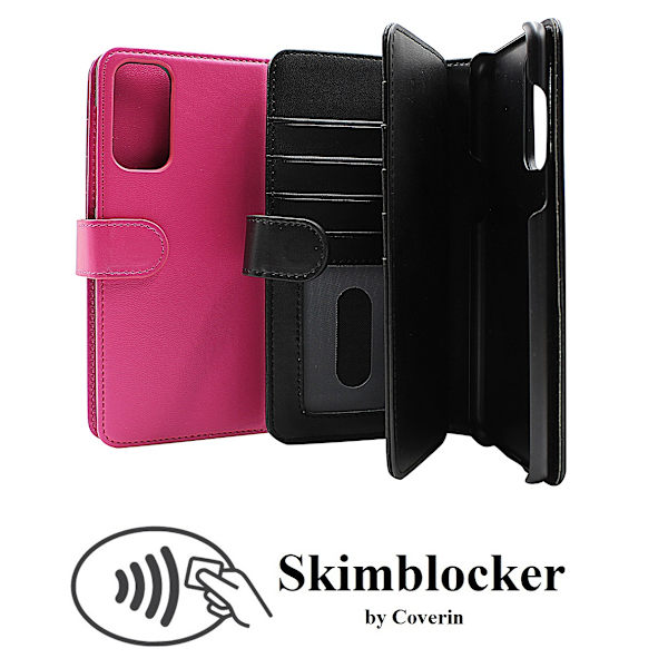 Skimblocker XL Wallet OnePlus Nord 2 5G Hotpink