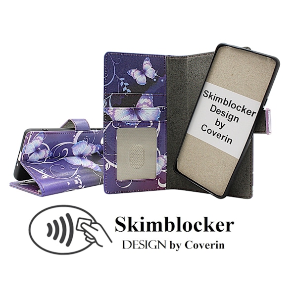 Skimblocker Samsung Galaxy S24 FE Magnetfodral Design