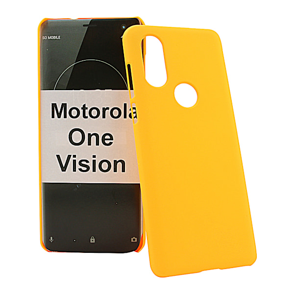 Hardcase Motorola One Vision Gul