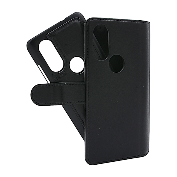 Skimblocker XL Magnet Wallet Motorola One Vision Svart
