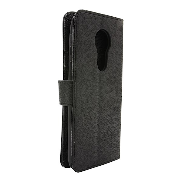 New Standcase Wallet Motorola Moto G7 Power Svart