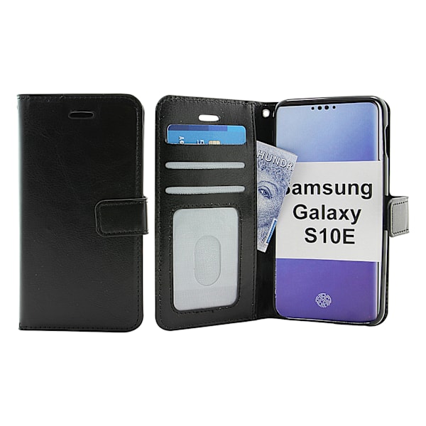 Crazy Horse Wallet Samsung Galaxy S10e (G970F) Svart