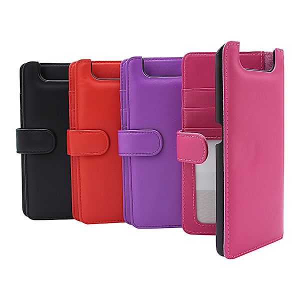 Skimblocker Plånboksfodral Samsung Galaxy A80 (A805F/DS) Hotpink