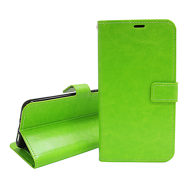 Crazy Horse Wallet Nokia 3.1 (2018) Grön