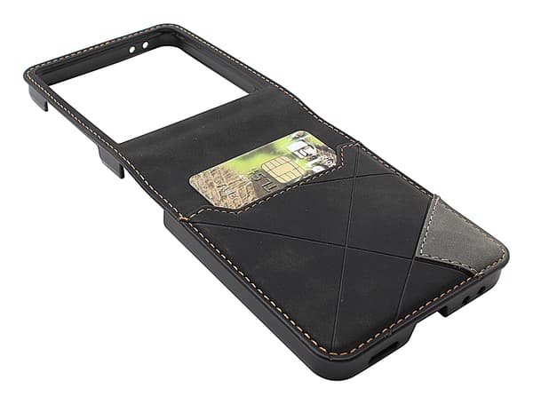 Lyxfodral Samsung Galaxy Z Flip7 Vinröd