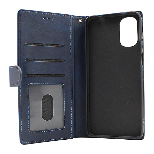 Zipper Standcase Wallet Motorola Moto G22 Grå