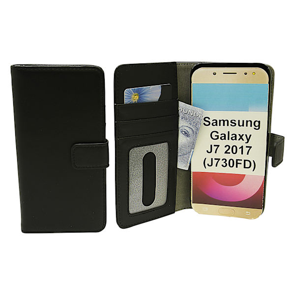 Magnet Wallet Samsung Galaxy J7 2017 (J730FD) Svart