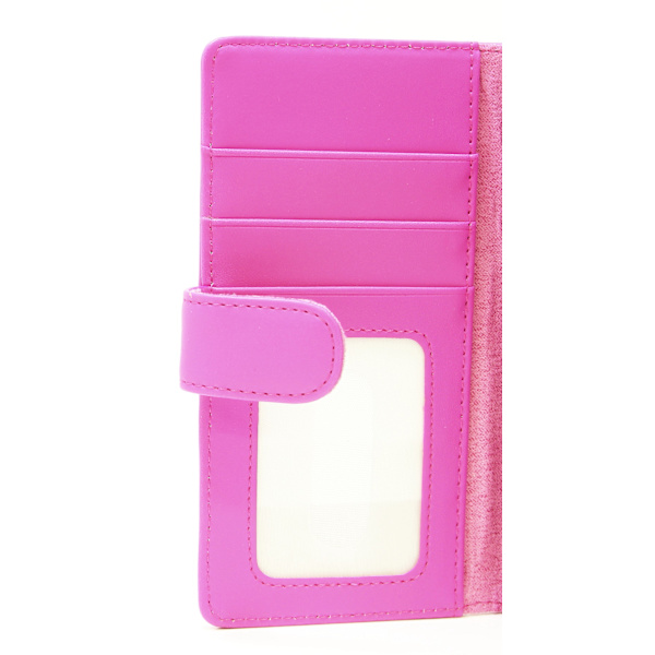 Plånboksfodral Sony Xperia M5 (E5603 / E5633) Hotpink