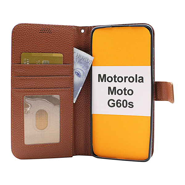 New Standcase Wallet Motorola Moto G60s Lila