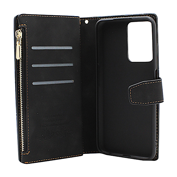 XL Standcase Lyxfodral OnePlus Nord CE 2 Lite 5G Svart