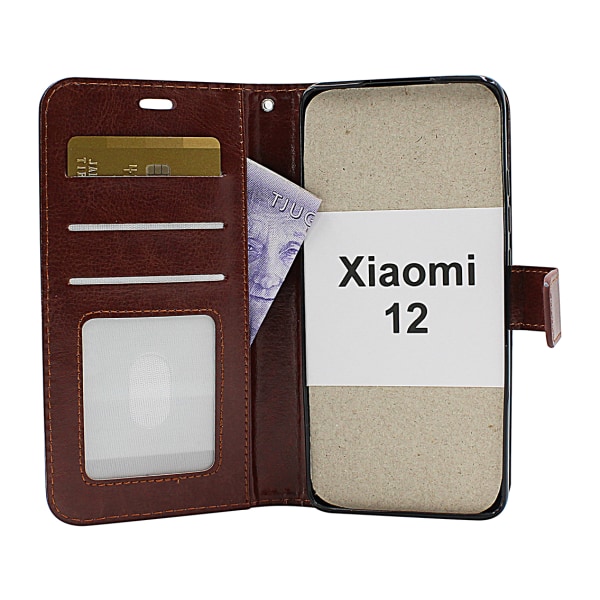 Crazy Horse Wallet Xiaomi 12 Turkos