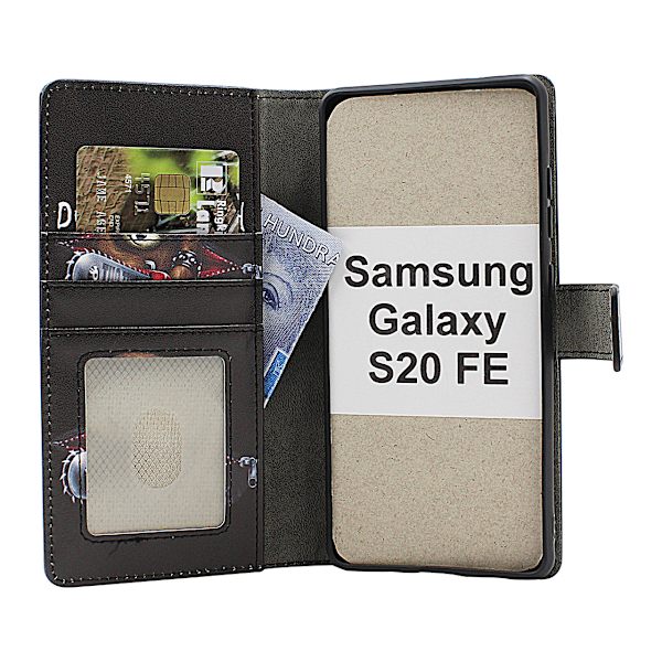 Skimblocker Samsung Galaxy S20 FE 5G Plånboksfodral De