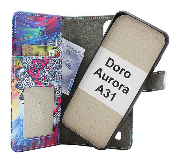 Skimblocker Doro Aurora A31 Magnet Plånboksfodral Design