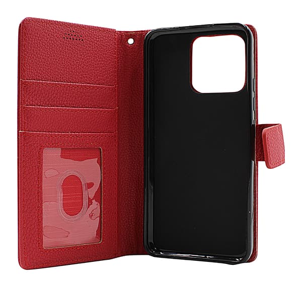 New Standcase Wallet Xiaomi 13 5G Röd
