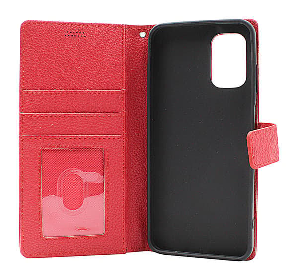 New Standcase Wallet Nokia G60 5G Röd